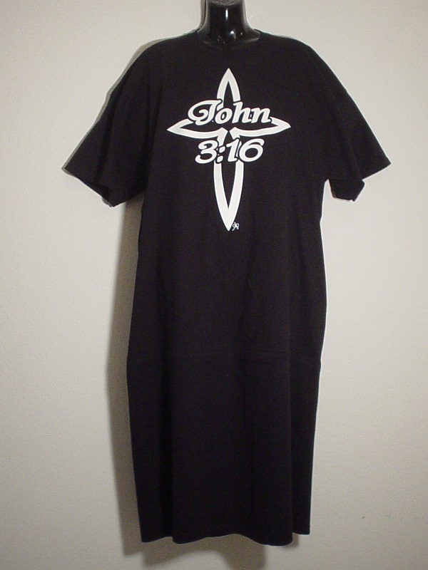 T-Shirt Dress - John 3:16 - No One Has Your Back Like Jesus T-Shirt Dress - John 3:16 - No One Has Your Back Like Jesus